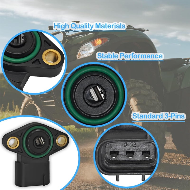 Formiden Shift Angle Sensor Replacement for Honda Recon 250 Rancher 350 420 Foreman 500 Pioneer 1000 TRX250 TRX350 TRX420 TRX500 (Specified Year) - Replace 38800-HR3-A21 38800-HP0-A11 - Image 5